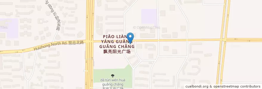 Mapa de ubicacion de 好的快大药房 en Китай, Пекин, Хэбэй, Район Чаоян.