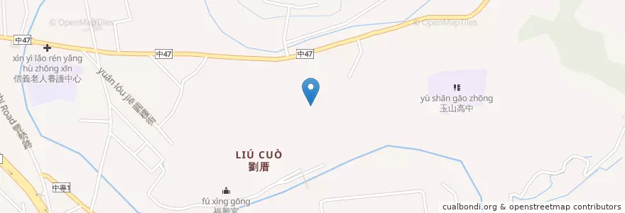 Mapa de ubicacion de 東勢區 en Taiwan, Taichung, 東勢區.