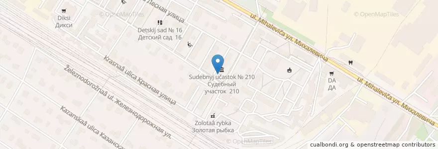 Mapa de ubicacion de Судебный участок № 211 en Rusland, Centraal Federaal District, Oblast Moskou, Раменский Городской Округ.