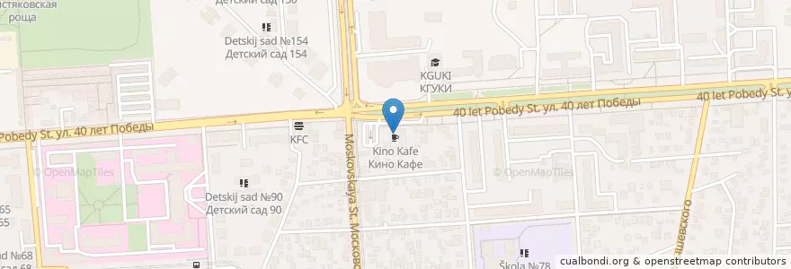 Mapa de ubicacion de Trust en Rusya Federasyonu, Южный Федеральный Округ, Krasnodar Krayı, Городской Округ Краснодар.