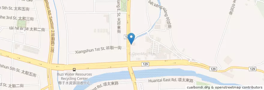 Mapa de ubicacion de 七里香甕仔雞台中店 en 臺灣, 臺中市, 太平區.