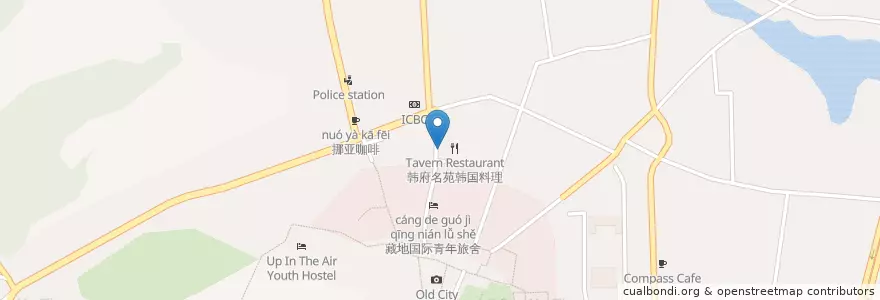Mapa de ubicacion de Bodhi Inn en چین, یون‌نان, 迪庆藏族自治州, 香格里拉市, 建塘镇.