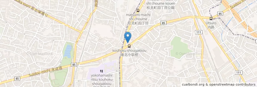 Mapa de ubicacion de ESSO en 日本, 神奈川県, 横浜市.