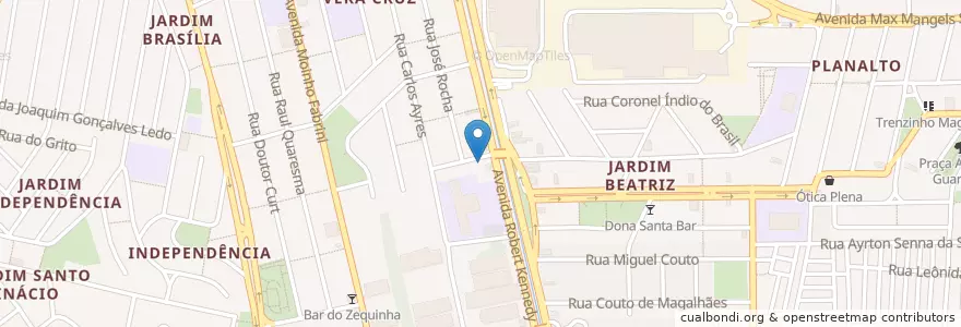 Mapa de ubicacion de Giuli Pizzas en برزیل, منطقه جنوب شرقی برزیل, سائوپائولو, Região Geográfica Intermediária De São Paulo, Região Metropolitana De São Paulo, Região Imediata De São Paulo, São Bernardo Do Campo.