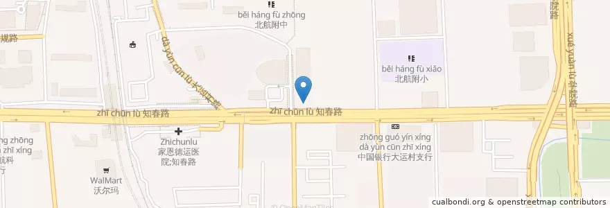 Mapa de ubicacion de 沸腾渔乡 en China, Beijing, Hebei, Haidian District.