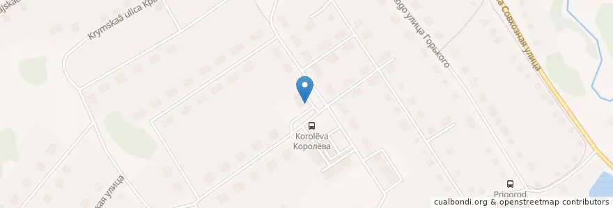 Mapa de ubicacion de Пригородная библиотека en Russie, District Fédéral De L'Oural, Oblast De Tioumen, Заводоуковский Городской Округ.