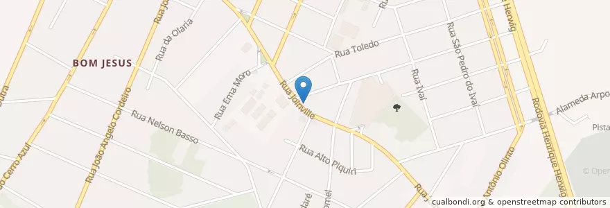 Mapa de ubicacion de Atacadão de Sorvate en البَرَازِيل, المنطقة الجنوبية, بارانا, Região Geográfica Intermediária De Curitiba, Região Metropolitana De Curitiba, Microrregião De Curitiba, São José Dos Pinhais.