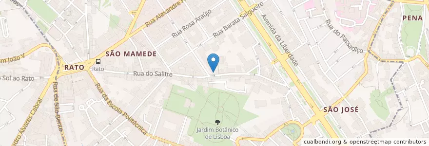Mapa de ubicacion de Santander Totta en Португалия, Área Metropolitana De Lisboa, Лиссабон, Grande Lisboa, Лиссабон, Santo António.