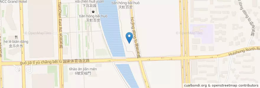 Mapa de ubicacion de TWOSOME+COFFEE en 中国, 北京市, 河北省, 朝阳区 / Chaoyang.