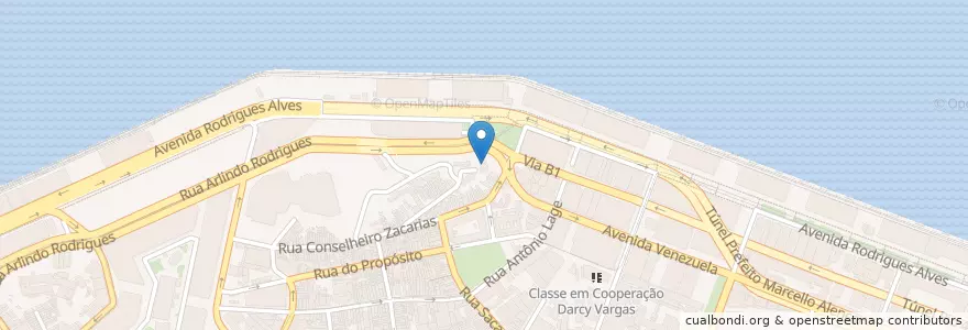 Mapa de ubicacion de Igreja de Nossa Senhora da Saúde en Brazil, Southeast Region, Rio De Janeiro, Região Geográfica Intermediária Do Rio De Janeiro.