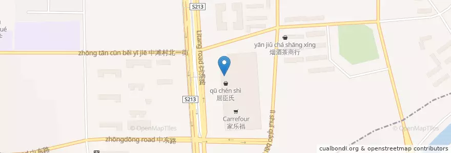 Mapa de ubicacion de 麦当劳 en China, Peking, Hebei, 昌平区.