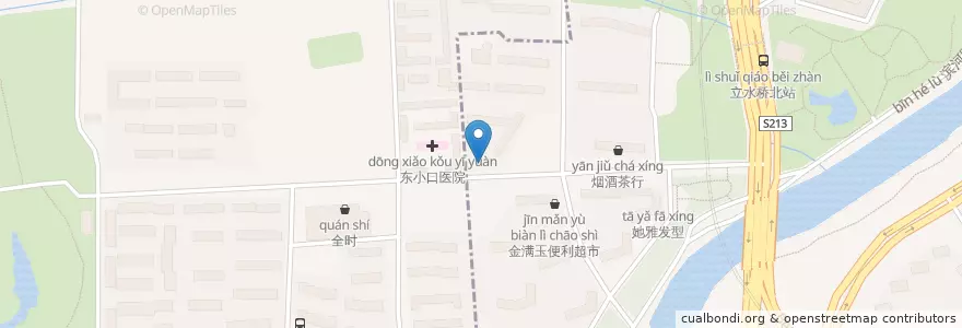 Mapa de ubicacion de 中国民生银行 en China, Pekín, Hebei, 朝阳区 / Chaoyang.