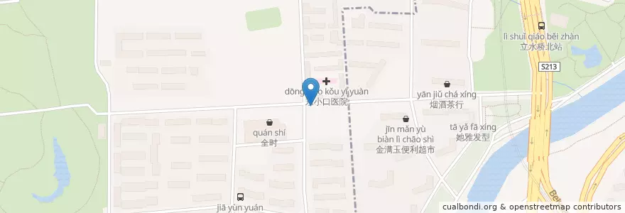 Mapa de ubicacion de 天喜龙虾 en 中国, 北京市, 河北省, 朝阳区 / Chaoyang.