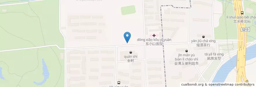Mapa de ubicacion de 宏源饺子家常菜 en China, Pekín, Hebei.