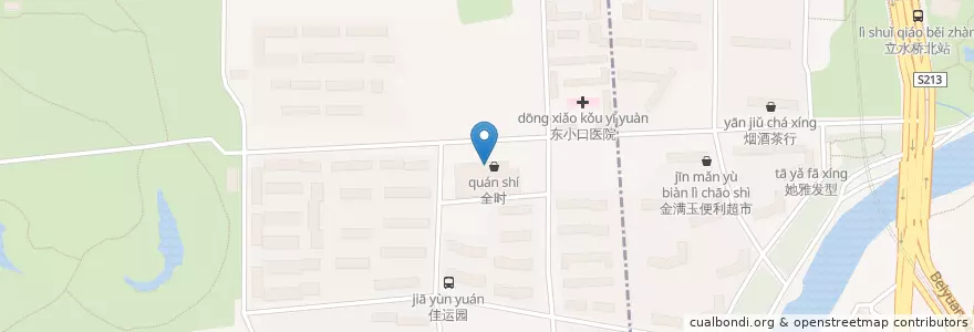 Mapa de ubicacion de 中国工商银行 en China, Beijing, Hebei.