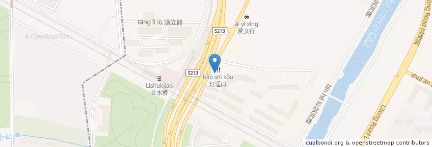Mapa de ubicacion de 田老师红烧肉 en Çin, Pekin, Hebei, 朝阳区 / Chaoyang.