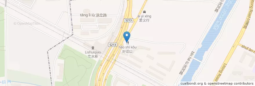 Mapa de ubicacion de 好适口 en الصين, بكين, خبي, 朝阳区 / Chaoyang.