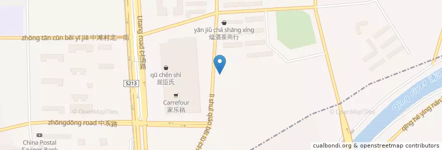 Mapa de ubicacion de 中国石油 en 중국, 베이징시, 허베이성, 昌平区.