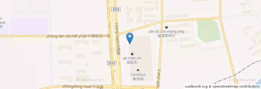 Mapa de ubicacion de 肯德基 en Китай, Пекин, Хэбэй, Район Чанпин.
