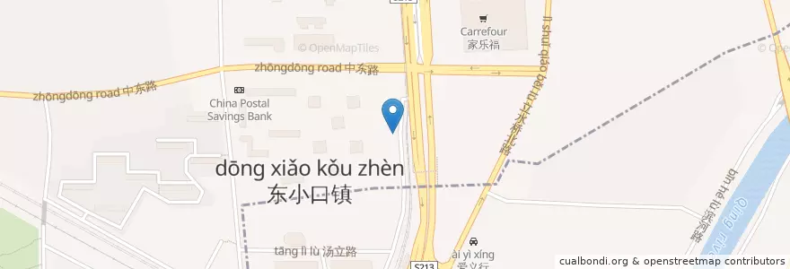 Mapa de ubicacion de 肯德基 en China, Beijing, Hebei, Changping District.