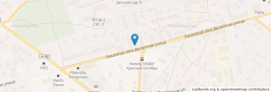 Mapa de ubicacion de Пивасоff en Russie, District Fédéral Central, Oblast De Moscou, Раменский Городской Округ.