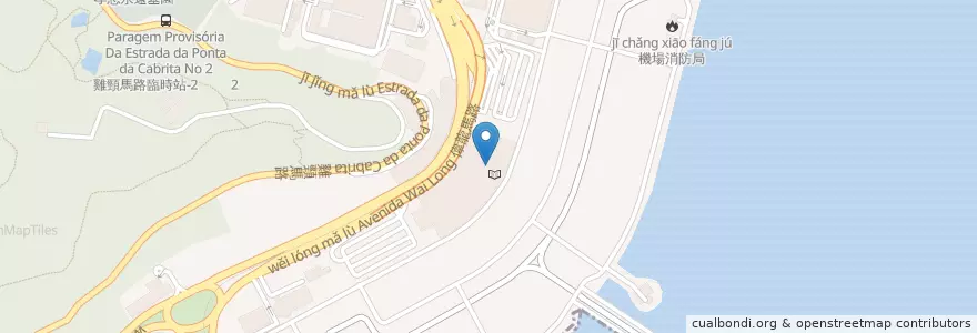 Mapa de ubicacion de McDonald's en چین, گوانگ‌دونگ, ماکائو, 氹仔 Taipa, 珠海市, 嘉模堂區 Nossa Senhora Do Carmo, کولوان, 香洲区, 聖方濟各堂區.