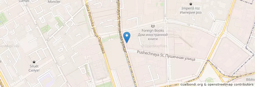 Mapa de ubicacion de СМП Банк en روسيا, Центральный Федеральный Округ, Москва, Центральный Административный Округ, Тверской Район.