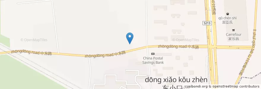 Mapa de ubicacion de 田老师红烧肉 en China, Beijing, Hebei, Changping District.