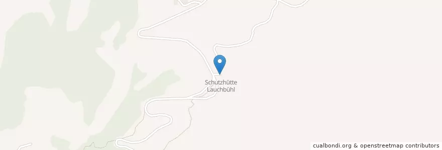 Mapa de ubicacion de Schutzhütte Lauchbühl en İsviçre, Bern/Berne, Verwaltungsregion Oberland, Verwaltungskreis Interlaken-Oberhasli, Grindelwald.