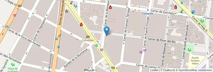 Mapa de ubicacion de 2D2Dspuma en 西班牙, Catalunya, Barcelona, Barcelonès, Barcelona.