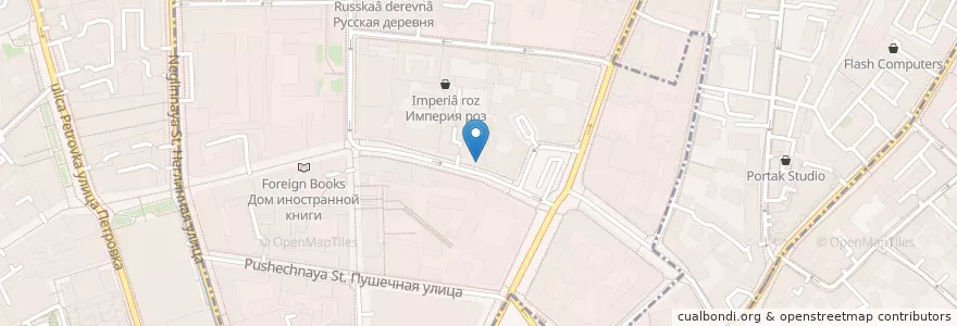 Mapa de ubicacion de Mandy’s Apothecary en 俄罗斯/俄羅斯, Центральный Федеральный Округ, Москва, Центральный Административный Округ.