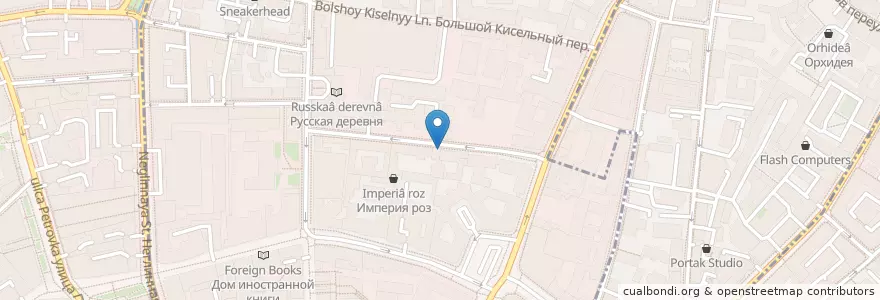 Mapa de ubicacion de Lanri Clinic en Rusland, Centraal Federaal District, Moskou, Центральный Административный Округ, Мещанский Район.