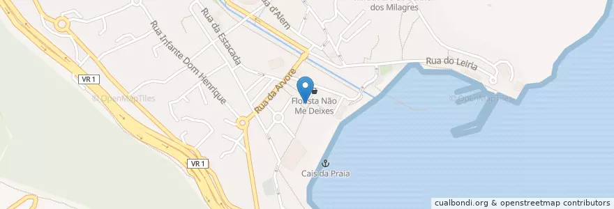 Mapa de ubicacion de Restaurante Mercado Velho en Portugal, Machico, Machico.