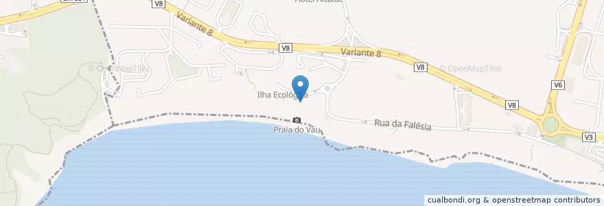 Mapa de ubicacion de Os Costas en Portugal, Algarve, Algarve, Faro, Portimão, Portimão.