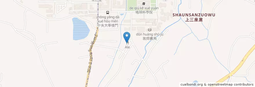 Mapa de ubicacion de Ale en Taiwan, 桃園市.