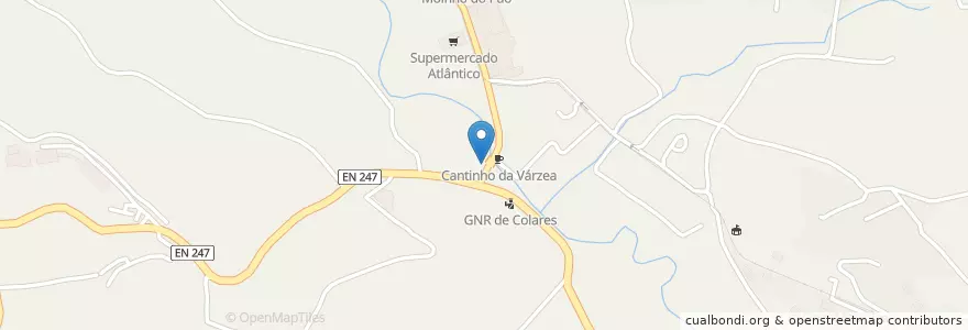 Mapa de ubicacion de Restaurante D'A Várzea en Portugal, Área Metropolitana De Lisboa, Lisboa, Grande Lisboa, Sintra, Colares.