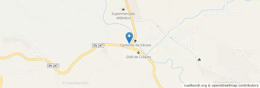 Mapa de ubicacion de Restaurante D'A Várzea en Portogallo, Área Metropolitana De Lisboa, Lisbona, Grande Lisboa, Sintra, Colares.