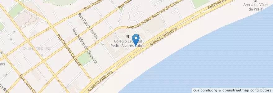 Mapa de ubicacion de Cafe Del Mar en البَرَازِيل, المنطقة الجنوبية الشرقية, ريو دي جانيرو, Região Metropolitana Do Rio De Janeiro, Região Geográfica Imediata Do Rio De Janeiro, Região Geográfica Intermediária Do Rio De Janeiro, ريو دي جانيرو.