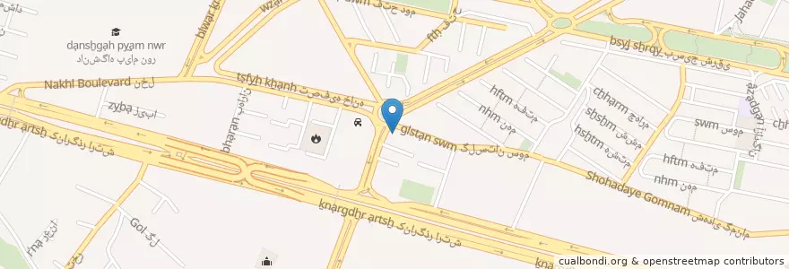 Mapa de ubicacion de مسجد امام حسن مجتبی en ایران, استان تهران, شهرستان شمیرانات, تهران, بخش رودبار قصران.