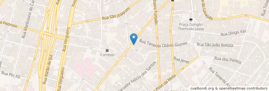 Mapa de ubicacion de Hospital Adventista de São Paulo en برزیل, منطقه جنوب شرقی برزیل, سائوپائولو, Região Geográfica Intermediária De São Paulo, Região Metropolitana De São Paulo, Região Imediata De São Paulo, سائوپائولو.