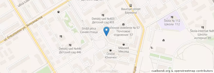 Mapa de ubicacion de Классика en روسيا, منطقة فيدرالية أورالية, أوبلاست سفردلوفسك, بلدية يكاترينبورغ.
