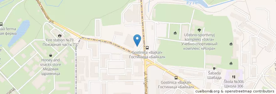 Mapa de ubicacion de Роснефть en Rússia, Distrito Federal Central, Москва, Северо-Восточный Административный Округ, Останкинский Район, Район Ростокино.