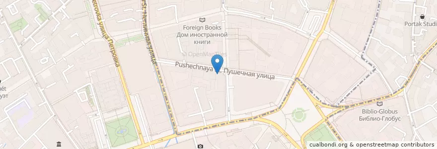 Mapa de ubicacion de Савой en روسيا, Центральный Федеральный Округ, Москва, Центральный Административный Округ, Тверской Район.