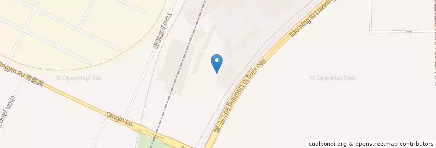Mapa de ubicacion de 肯德基KFC en الصين, جيلين, تشانغتشون, 绿园区, 宽城区.