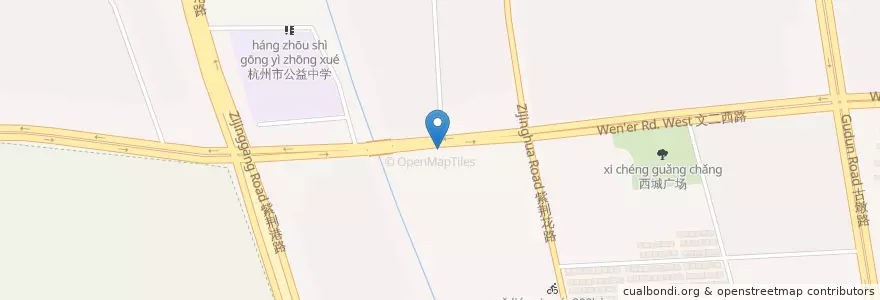 Mapa de ubicacion de Joy Luck Club en China, Zhejiang, Hangzhou City, Xihu District.
