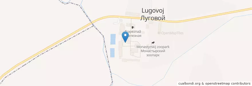 Mapa de ubicacion de Святой источник en Russia, Central Federal District, Moscow Oblast, Dmitrovsky District.