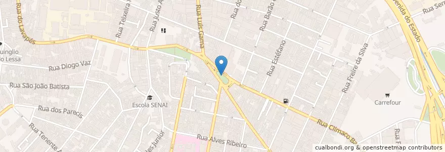 Mapa de ubicacion de Policia Militar de São Paulo en Бразилия, Юго-Восточный Регион, Сан-Паулу, Região Geográfica Intermediária De São Paulo, Região Metropolitana De São Paulo, Região Imediata De São Paulo, Сан-Паулу.