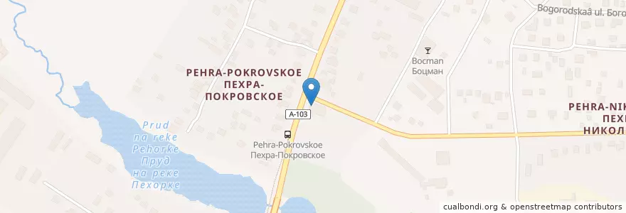 Mapa de ubicacion de Щедрый дом en Rusia, Distrito Federal Central, Óblast De Moscú, Городской Округ Балашиха.