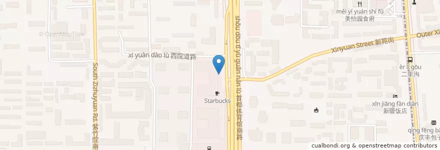 Mapa de ubicacion de 建设银行 en Китай, Пекин, Хэбэй, 海淀区.