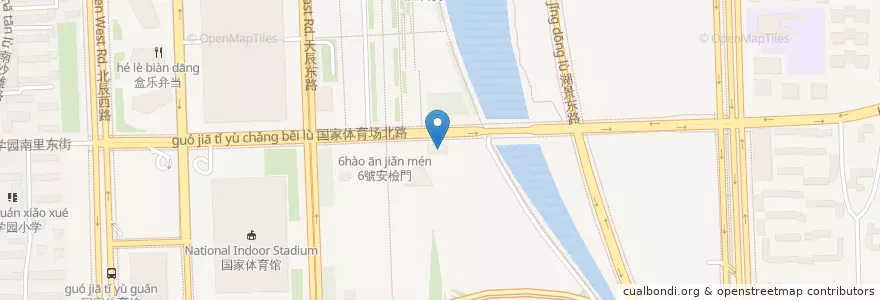 Mapa de ubicacion de 玲珑小馆 en چین, پکن, هبئی, 朝阳区 / Chaoyang.